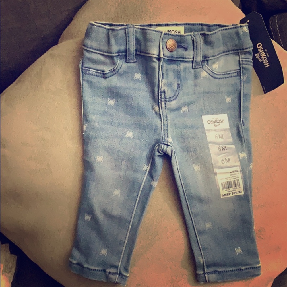 Butterfly Denim Jeggings